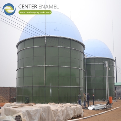 Doppelmembranische Dächer für Bio-CNG-Anlagen: Biogas speichert