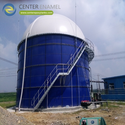 Doppelmembrandächer für Biogasfermenter aus Kuhdung: Speichert Biogas aus Kuhmist.