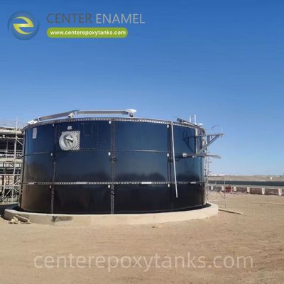 Mit Fusions-Bonding-Epoxidharz beschichteter Tank für die Behandlung von Viehmist: Ein robuster Tank zur Handhabung und Behandlung von aggressivem landwirtschaftlichem Abfall.