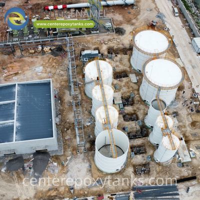 FBE-beschichteter Tank für Palmölmühlenabwasserbehandlung - Speziell für die dauerhafte Eindämmung von hochorganischem POME konzipiert.