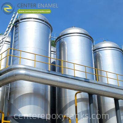 Außenflüssiges Dach für den Lagerbehälter für petrochemische Produkte aus geschweißtem Stahl: Emissionen kontrolliert und die lokale Luftqualität schützt