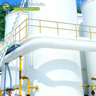 Außenflüssiges Dach für geschweißte Leichtbrennstoffölspeicher aus Edelstahl: Minimiert Verdunstungsverluste bei weniger viskosen Öltypen