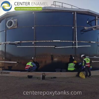 Aluminiumkuppeldach für geschweißten Edelstahl-Einwand-Brennstoffspeicher: Bietet einen wesentlichen Wetterschild und eine Dampfbarriere für die Standardbrennstoffspeicherung