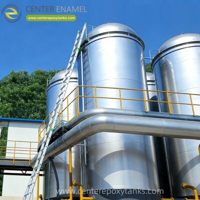 Geschweißte Stahlbehälter für rundes Kraftstoffspeicher: mit einem kreisförmigen Aufbau, der die Druckverteilung und Strukturstabilität optimiert