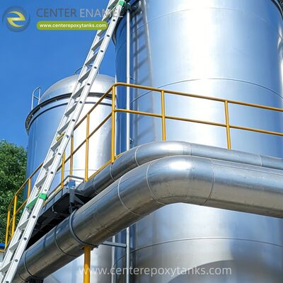 Außenflüssiges Dach für geschweißten Ölspeicher: Nahtlos mit geschweißten Stahlkonstruktionen integriert, um eine undichte und luftdichte Dampfbarriere zu schaffen