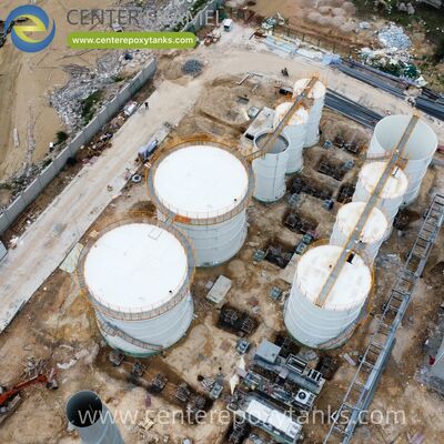 Schraubstahltanks als Lagerfeuerwasserversorgungstanks: Großkapazitätssysteme, die für die Sicherheit von Logistik- und Lagerknotenpunkten entwickelt wurden.