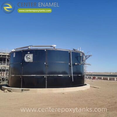 Schraubwasserbehälter aus Stahl als Notfallspeicher für Trinkwasser: Hochbereitschaftsreserven für die Wassersicherheit der Gemeinde bei Störungen.