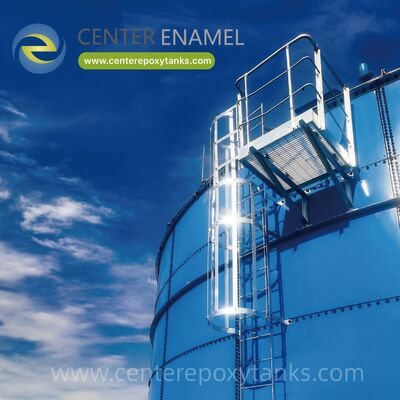 Bolted Steel Tanks as Agricultural Waste Biogas Digester: Large containers used for farm wastewater treatment.