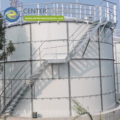 Bolted Steel Tanks as Emergency Fire Water Tanks: Ensures site security with specialized internal protection for long-term standby use.