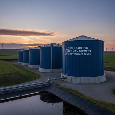 Der weltweit führende Anbieter von Schlamm: GFS-Schlammspeichertanks