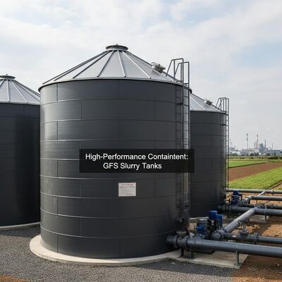 Hochleistungs-Rückhaltesysteme: GFS Güllebehälter für Landwirtschaft und Industrie