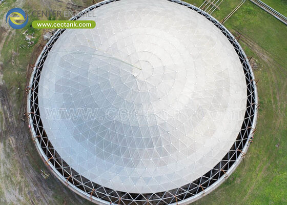 Geodädisches Aluminiumkuppeldach mit hoher Korrosionsbeständigkeit, schneller Installation und klarem Span-Design
