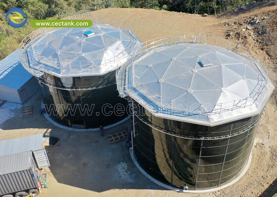 Hochkorrosionsbeständige geodätische Kuppel aus Aluminium mit schneller Feldinstallation und klarem Span-Design