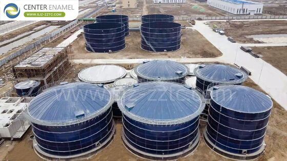 Weiterentwicklung der Biogastechnologie in Ägypten: GFS-Tank und Doppelmembrandach für Geflügelabfälle