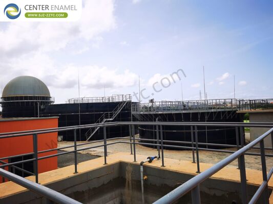 Leading Biogas Plant Project Design with  GFS Tanks for Bangladesh Restaurant Food Waste Treatment