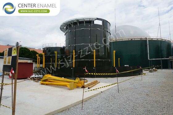 Umwandlung von Haushaltsabfällen in Singapur in Biogas mit Premium-GFS-Tanks