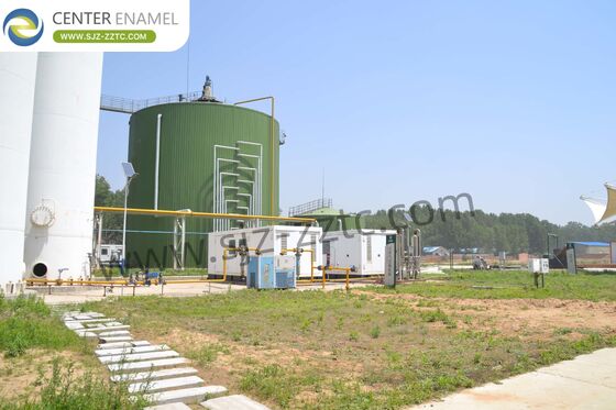 Umwandlung von Gartenmüll in Biogas in Neuseeland mit GFS-Tanks und EPC-Lösungen