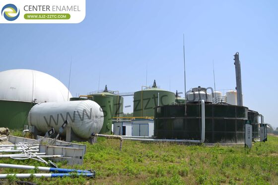 Myanmar Küchenabfall zu Biogas: Nachhaltige CBG-Anlagen EPC-Lösungen mit GFS-Tanks