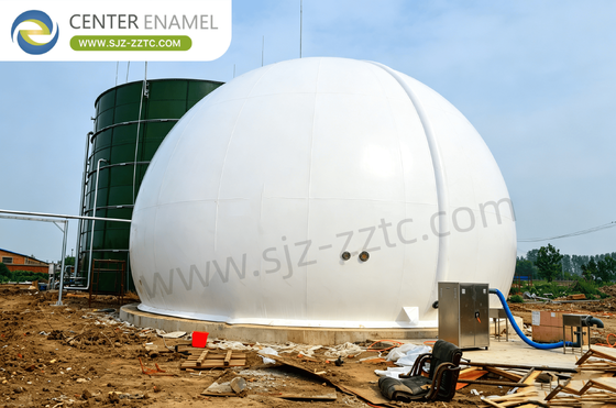 Professioneller Biogasprojekt-Auftragnehmer mit GFS-Tanks für die Umwandlung von Lebensmittelabfällen in Biogas in der Türkei