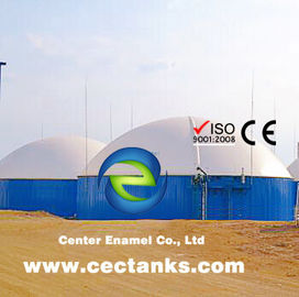 Glas - zu Stahl geschmolzener Tank / Biogasspeicher mit hoher Luftdichte
