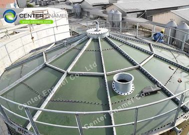 35000 Gallonen Industriewasserbehälter mit Aluminiumlegiertem Dach