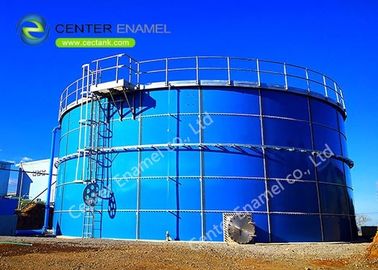Korrosionsbeständige Biogasspeicher aus Stahl mit Glas und Stahldach