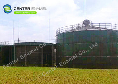 300000 Gallonen geschraubter Stahl Abwasserspeicher für Biogasanlagen