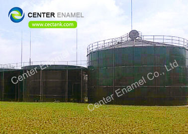 Glasverkleidete Abwasserspeicher für Biogasanlagen, Kläranlagen