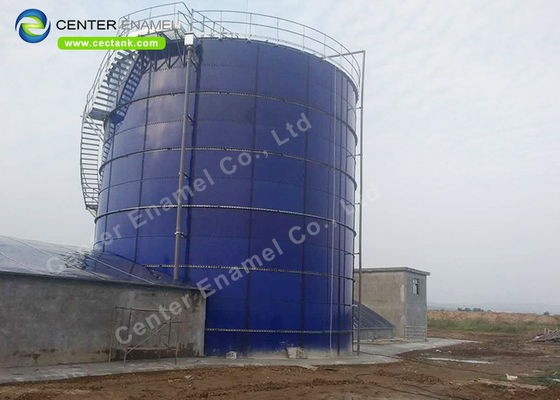 Glas auf Stahl geschmolzener Wassertank für die Speicherung kommunaler Abwässer