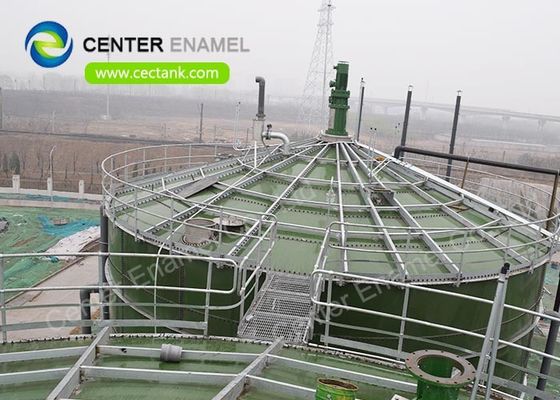 18000m3 Glasverkleidete Stahl-CSTR-Tanks für Biogasprojekte