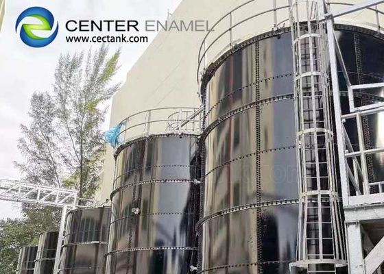 Glasverkleidete Stahltanks als industrielle Flüssigkeitsspeicher