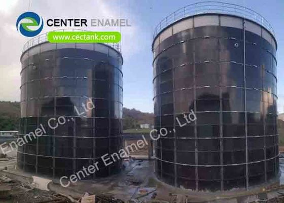 12 mm Stahlplatten Dicke Schlamm Speicherbehälter Türkei Biogas Projekt