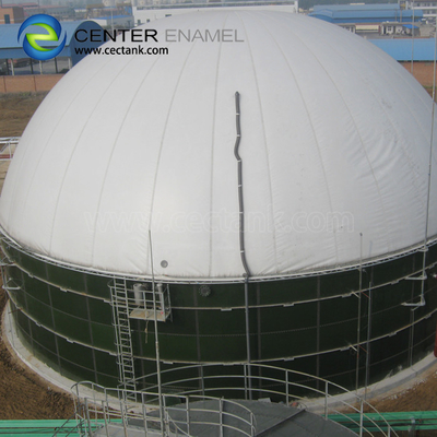Dunkelgrün 3 mm Stahlplatten Biogasspeicherbehälter