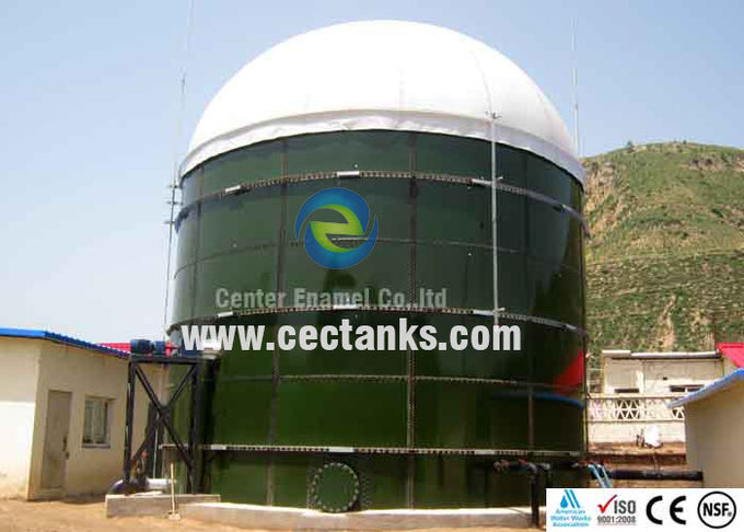 4 Langlebiger Bio-Digester-Tank mit Glas, das mit Stahl verschmolzen ist 0