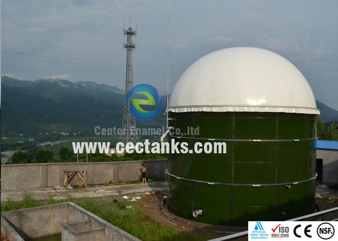 Biogasanlage mit doppelter Membran mit überlegener Korrosionsbeständigkeit 0