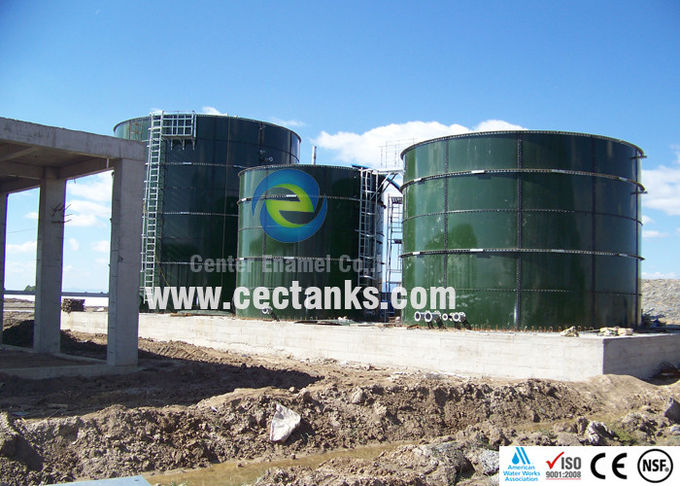 Abnehmbare und erweiterbare Stahl Biogasspeicher für den Biogasverbrennungsprozess 1
