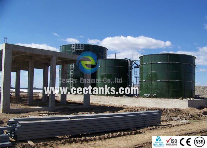 Glas- und Stahlwasserbehälter für Biogasanlagen/Abwasserbehandlungsanlagen 0