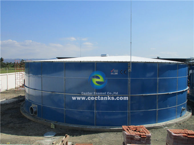 Mini-Biogas-Anaerobic Digester Tank, Glas auf Stahl geschmolzen Tank für Gas / Flüssigkeit undurchlässig 1