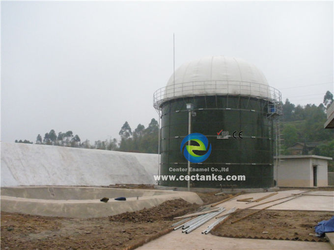Vorgefertigter Stahl-Glasbehälter für Biogasspeicher mit 2,000,000 Gallonen ART 310 0
