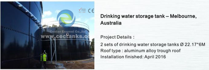 Flüssigkeitsspeicher GFS-Tanks für die Wasserbehandlung erneuerbarer Energien 0