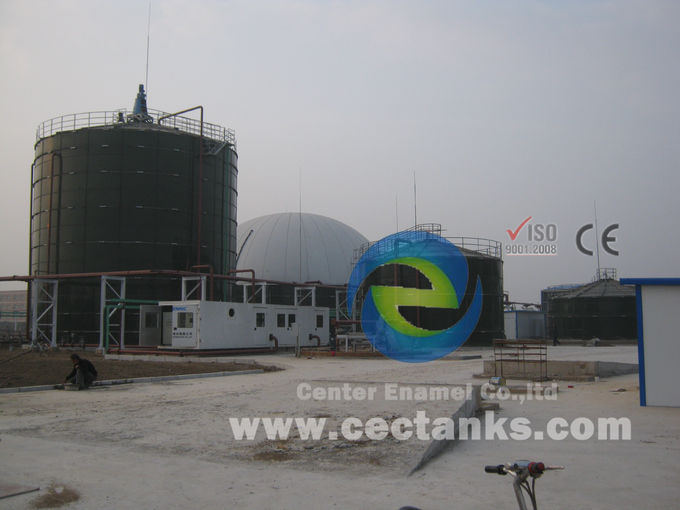 Umweltschonende Glas-Geschmolzen-Stahltanks, eine andere Art von emailliertem Stahltank von Cec Tank 1