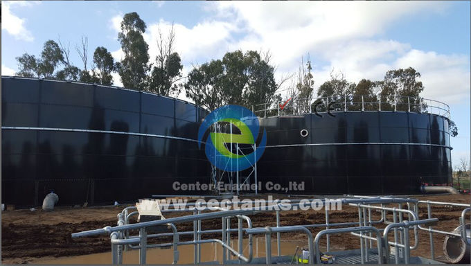 Glasverkleidete Stahltanks, kontinuierlich gerührter Tankreaktor zur Wasserspeicherung 0